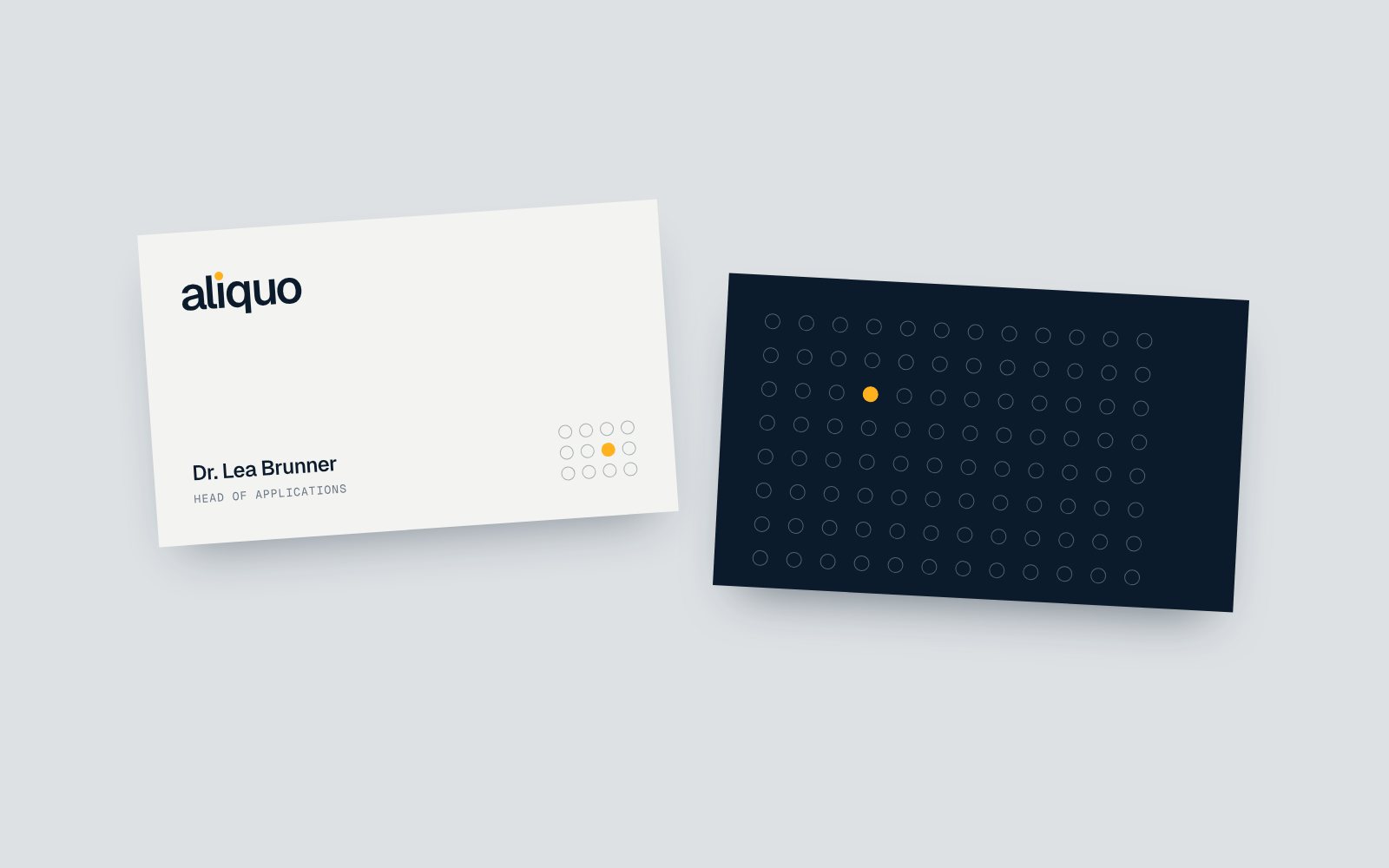 Aliquo — Stationery