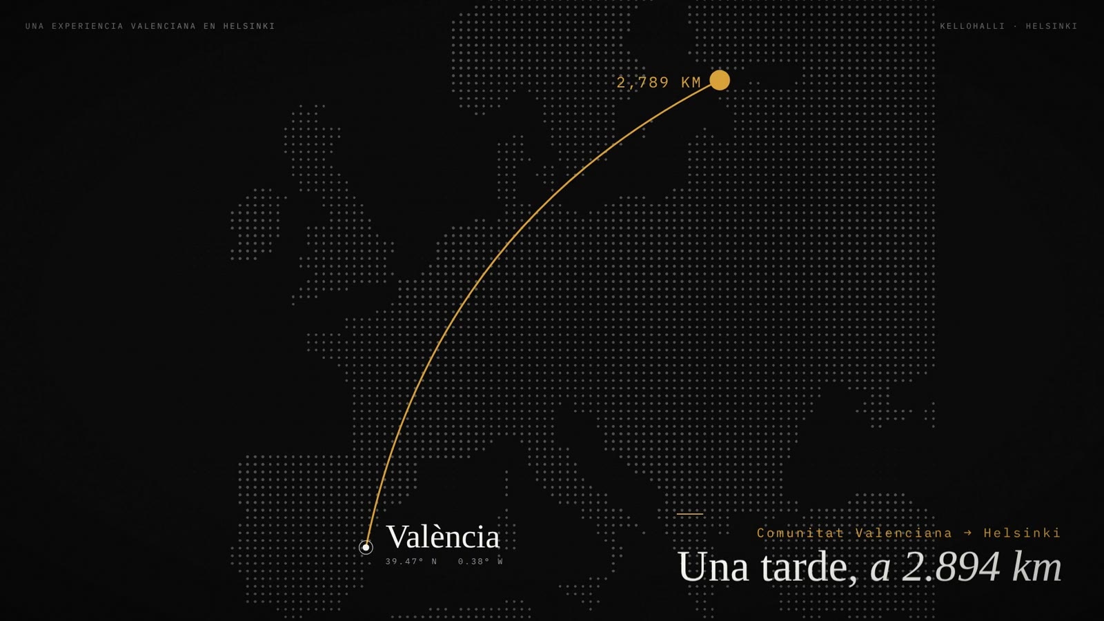 Conhostur — València → Helsinki