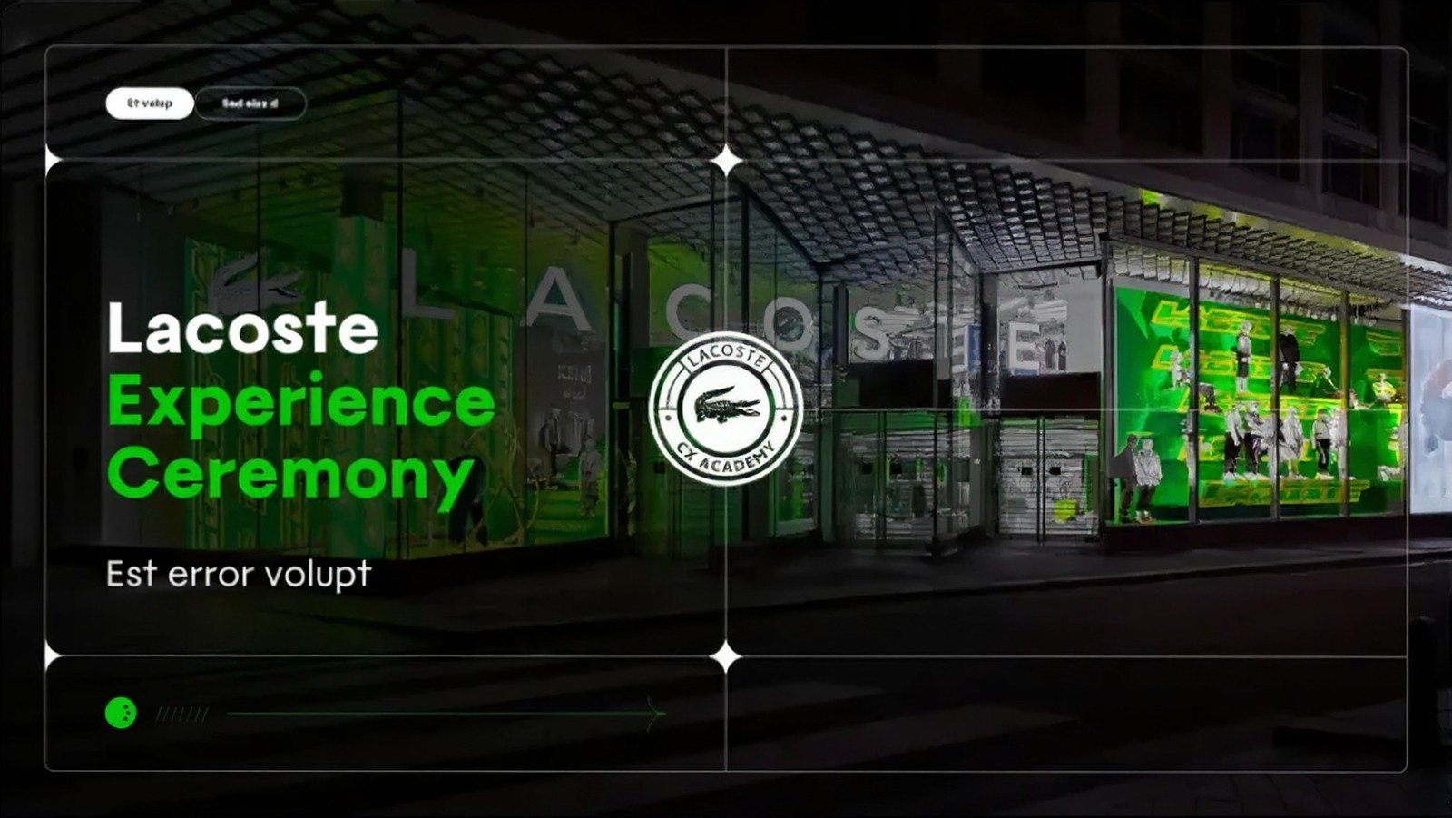 Lacoste — Experience Ceremony