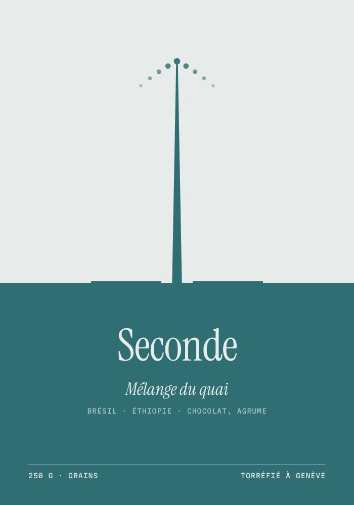 Seconde — Cup, bag & la carte