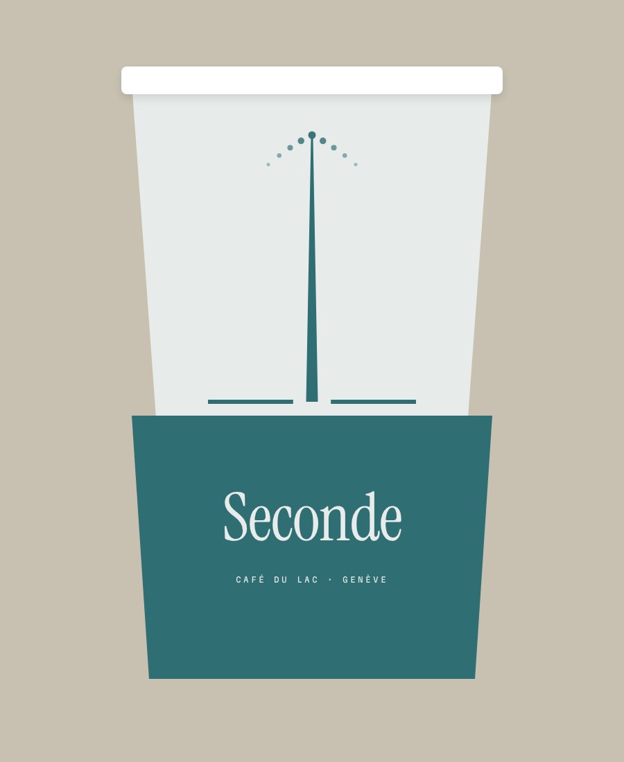 Seconde — Cup, bag & la carte