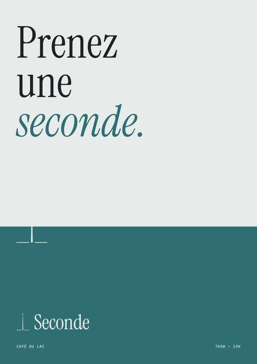 Seconde — Three posters, one city