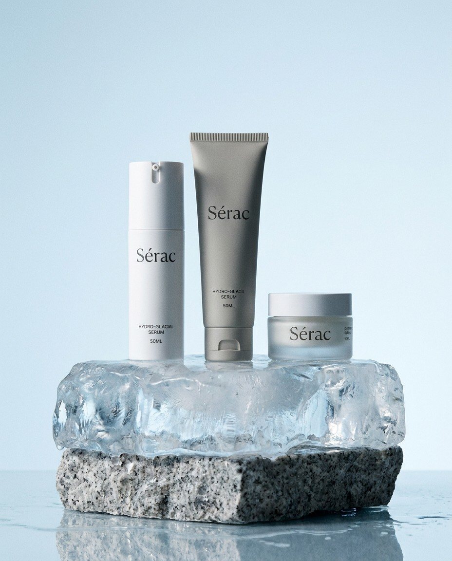 Three products. Nothing the skin doesn’t need.